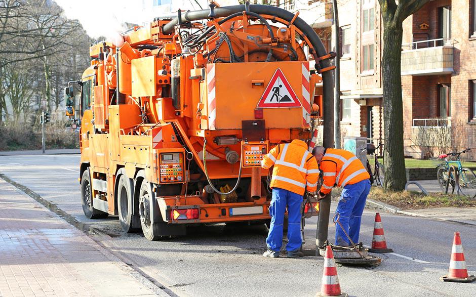 camion d'assainissement Saint-Cloud